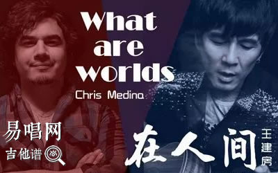 在人间What are words吉他谱 吉他吧